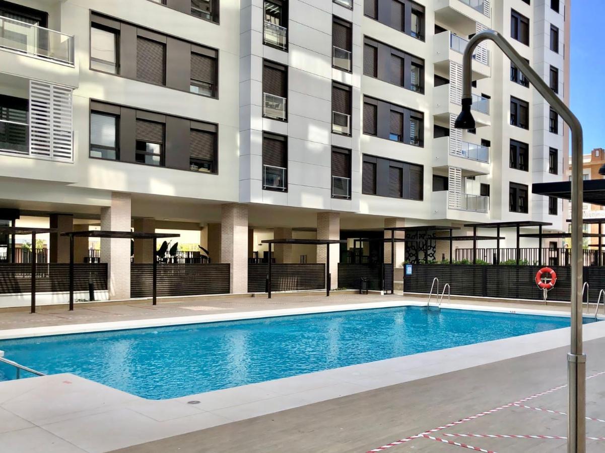 Apartamento Telma-Playa Gran terraza Málaga Exterior foto